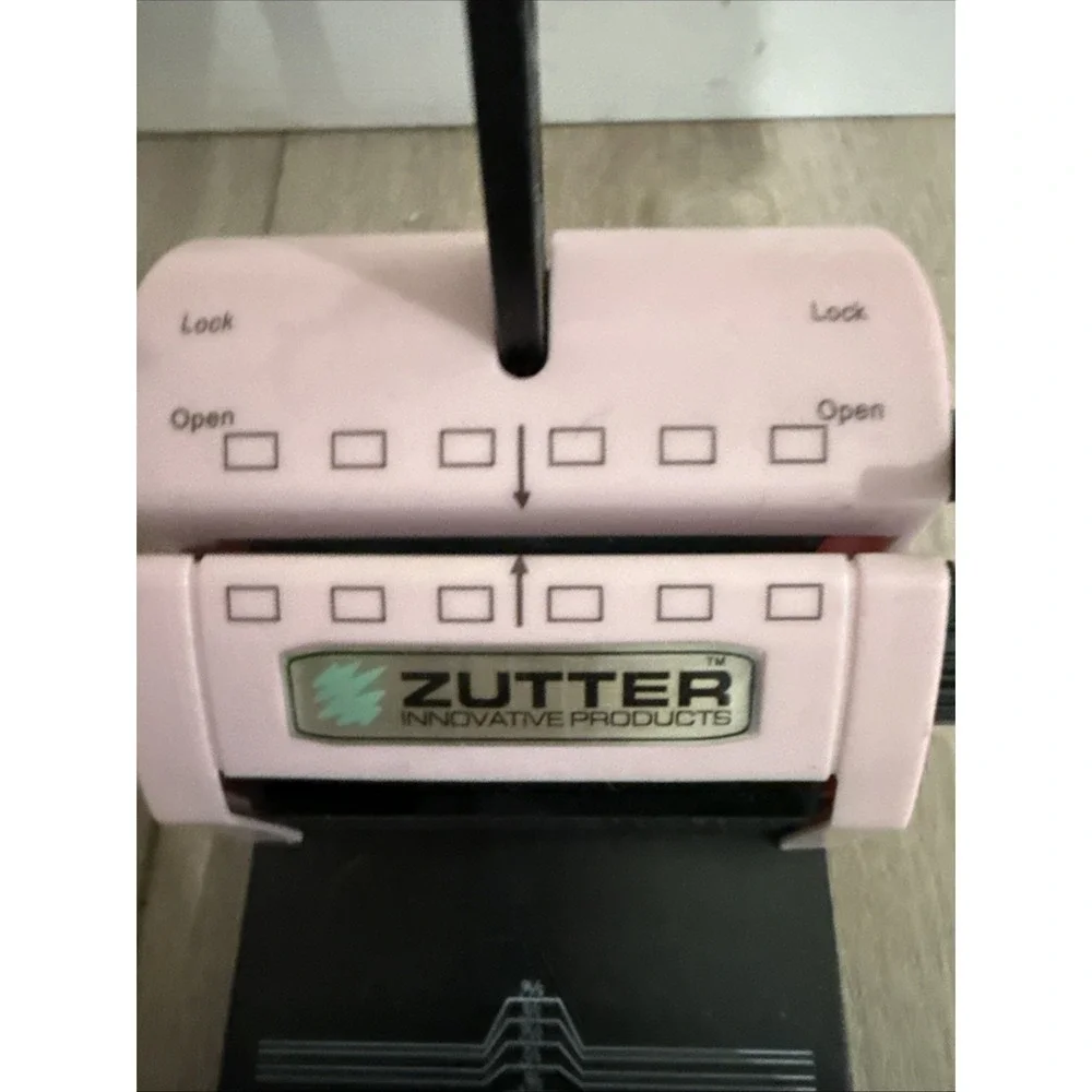 Zutter Bind it All V2.0 Pink Scrapbooking Binder Punch Bind Machine Arts Crafts